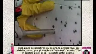 Adeziv poliuretanic pentru  polistiren Ceresit CT 84