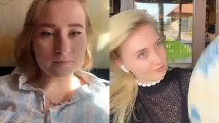 Lesbian First Kiss Reaction 😳💋 (It Actually Happened!)