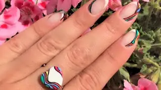 RINGBOW: Nail Art su Unghie e Anello | mikeligna
