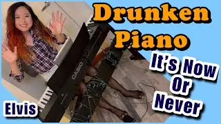Piano Singing Song Cover - It's Now or Never - Elvis Presley, Nylons, Pedal Pumping