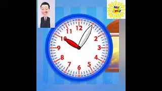 1-сынып. Уақытты айтып үйрену. Сағат неше болды? (What time is it?)