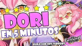 DORI BUILD GOD EN 5 MINUTOS! 💜🥰 - Guía build Dori - Genshin Impact