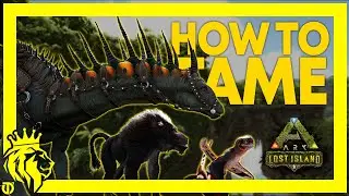 How To Tame Amargasaurus, Dinopithecus & Sinomacrops on Lost Island! | ARK: Survival Evolved