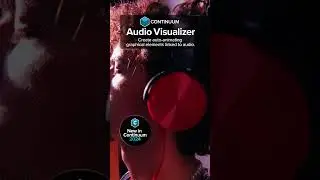 Continuum Audio Visualizer | #borisfx Effect Showcase