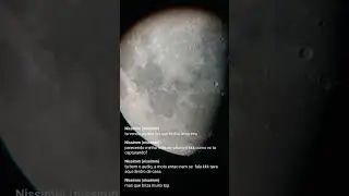 BISERVANDO A LUA E SATURNO NO 🔭