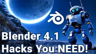 Top 5 Blender 4.1 Hacks You NEED! (Way Cooler Stuff) Under 2 Min