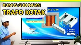 How to Calculate the Formula of Transformer / Transformator Design Step by Step