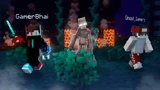 Can We Survive This Terrifying Minecraft Map ? GamerBhai