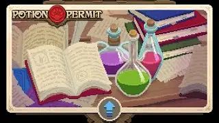 Potion Permit #6 | Важный экзамен, Рекомендательное Письмо и второй Значок Доверия | 🦊