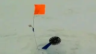 Рыбалка на жерлицы, на маленьком секрктном озере!!!!