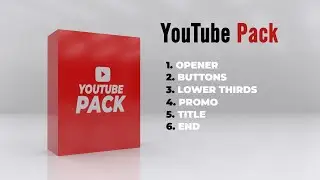 Free After Effects YouTube Pack No Plugins Required
