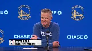 Steve Kerr Discusses Golden State Warriors Win vs. Oklahoma City Thunder | Warriors Post-Game