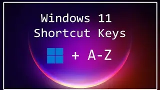 Windows Shortcut Keys using Alphabet Keys | Windows 11 tips & Tricks- Python Guru | Tech Experts