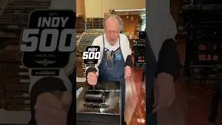 Howard letterpress prints for the Indianapolis 500 (May 28)
