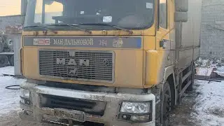 Замена радиатора на Мане