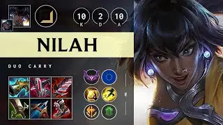 Nilah ADC vs Smolder: Dominating - EUW Master Patch 14.16