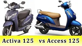 Honda Activa 125 vs Suzuki Access 125 | Main Difference Between Honda Activa 125 & Suzuki Access 125
