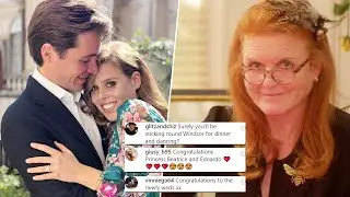 Sarah Ferguson shares a confusing post - just hours after Beatrice's royal wedding ceremony