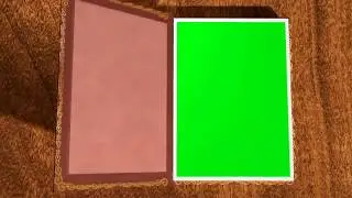 ANIMASI BOOK OPENING GREEN SCREEN