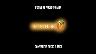 Convertir audio a MIDI - Convert Audio to MIDI | Fl Studio Tips Español