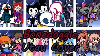 Bonedoggle but Every Turn a Different Character Sing it (FNF Bonedoggle but Everyone) - [UTAU Cover]