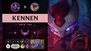 Kennen Top vs K'Sante - KR Master Patch 14.9