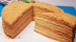 MEDOVIY TORT, kamxarj ,oson va barakali usulda/ТОРТ МЕДОВИК 