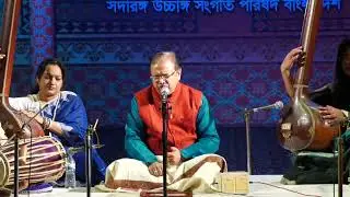 My first accompany performace with my guru Dr. Asit Roy in Sadarang Uchchanga Sangeet Parishad.