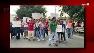 Por falta de luz, protestan y colapsan Carretera a Chapala