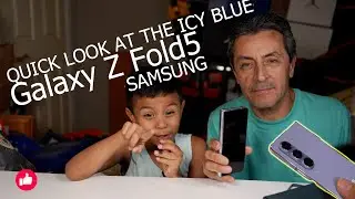 Samsung Galaxy Z Fold 5 Icy Blue Quick Look