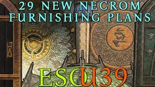 29 New Necrom Structural Furnishing Plans | Update 39 | ESO | 2023