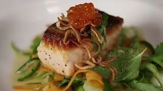 Vietnamese Crispy Skin Seared Salmon