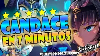 CANDACE BUILD GOD EN 7 MINUTOS! 💦🥵 - Guía build Candace - Genshin Impact