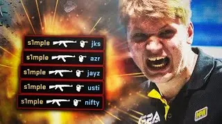 S1MPLE ОПЯТЬ ВЗЯЛ КЛАТЧ 1 В 3🔫💢