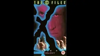 Opening to The X-Files:  File 4 - Colony UK VHS (1997)
