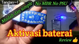 Aktivator baterai || Alat tembak baterai @TanganSiji