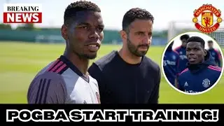 POGBA RETURNS TO MANCHESTER UNITED? FIRST TRAINING SESSION UNDER RUBEN AMORIM SHOCKS FANS!