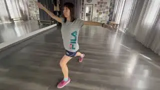 Медленный фокстрот партия партнёрши | slow fox Lady Foxy Natali 🦊 ballroom practice