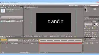 after effects tutorial: gradient wipe \\T and R movies