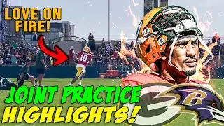 Reacting to Packers TRAINING CAMP Joint Practice Highlights vs Ravens | Love Torches Ravens Defense!