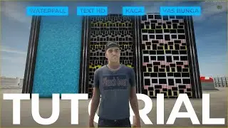 [TUTORIAL] Texture Studio : Waterfall, Text HD, Kaca, Vas Bunga.