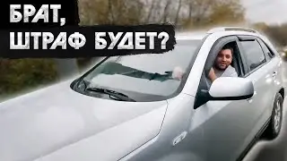 Держим обочину на МКАД - Мигранты провоцируют конфликт на дороге