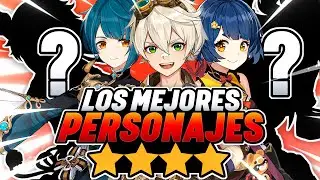 ¡LOS MEJORES PERSONAJES 4⭐ QUE DEBERIAS TENER EN TU CUENTA! (2023) - Genshin Impact
