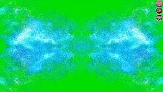 Green Screen Particle Flow Effect 17 & Overlays With Sound FX | 