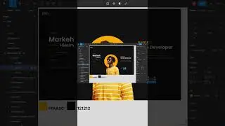 Portfolio Website UI Design in Figma 🔥 
