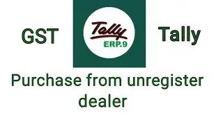 Purchase From Unregistered dealer | Reverse charge entry in tally