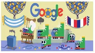 World Cup Qatar 2022 Google Doodle France vs Argentina 2022 World Cup Finals