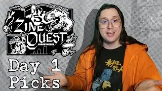 Zine Quest 5 Day 1 Picks