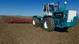 нарештi в поле, культивацiя пiд посiв трактор т150к культиватор кпс8 18 03 2022