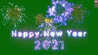 Happy New Year 2021 Green Screen Effects + Black screen Overlays part 2 | 
